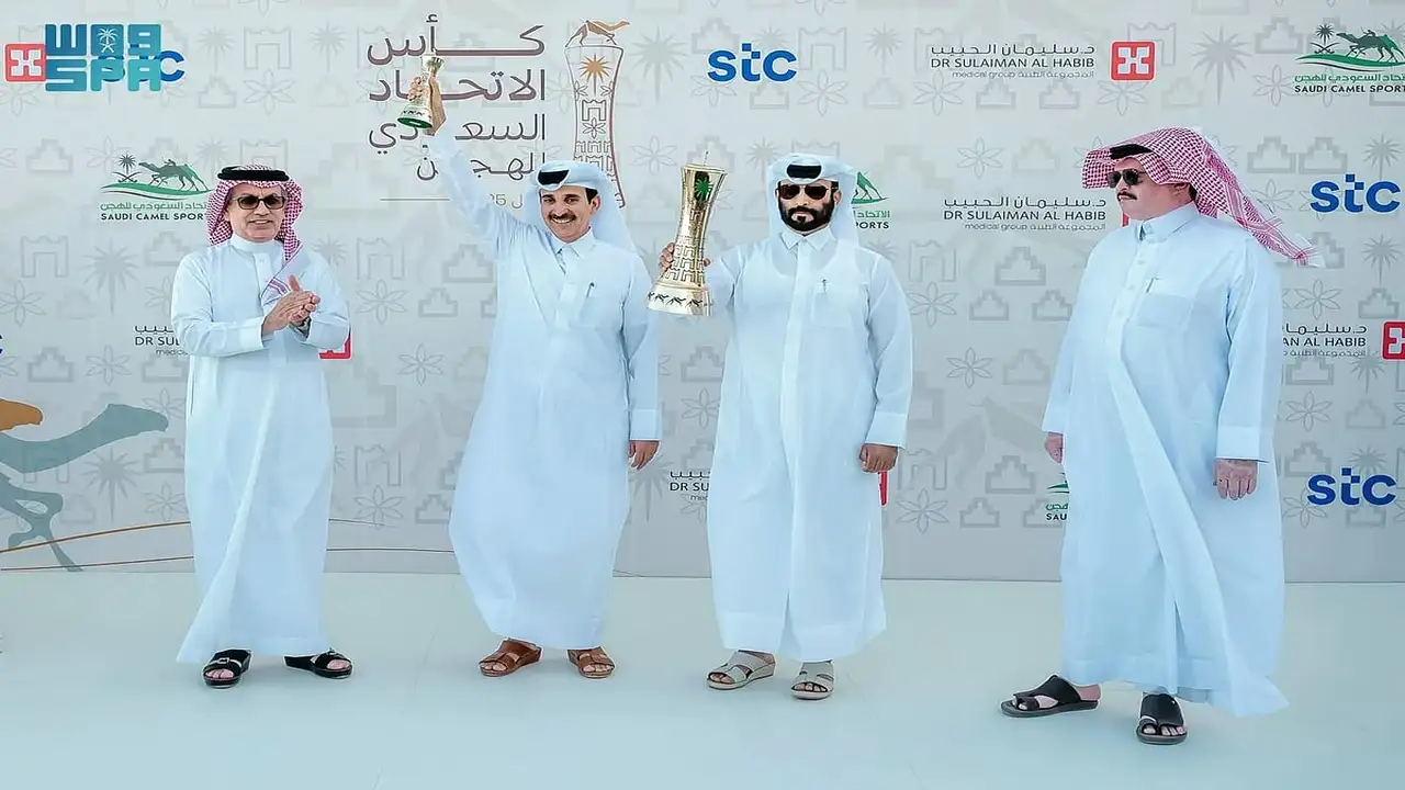 الهجن السعودية تهيمن على كأس الاتحاد 2025 وتخطف 4 كؤوس بانطلاقة نارية